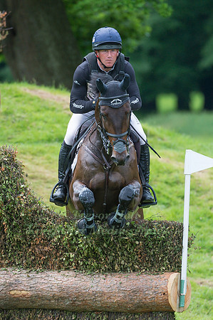 OLIVER TOWNEND (GBR) RIDING NOTE WORTHY TAKING PART IN THE CROSS COUNTRY PHASE OF THE CICO THREE STAR AT THE 2017 HOUGHTON INTERNATIONAL HORSE TRIALS