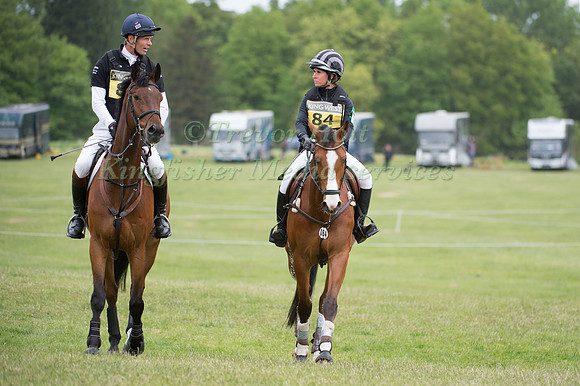 Bettina Hoy and William Fox-Pitt