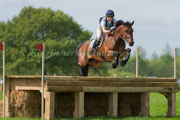 ALEX DANCE  RIDING COUNT DANILO COMPETING IN THE CROSS COUNTRY PHASE OF THE  INTERMEDIATE  COMPETITION AT THE  2017 ROCKINGHAM CASTLE INTERNATIONAL HORSE TRIAL.