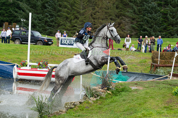 LOUISE HARWOOD (GBR) RIDING BALLADEER MILLER MAN