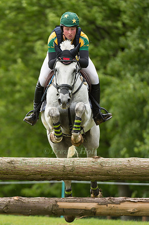 DARAGH  BYRNE (IRL) RIDING PERUISING COMPETING IN THE CROSS COUNTRY PHASE OF THE  CIC TWO STAR COMPETITION AT THE  2017 ROCKINGHAM CASTLE INTERNATIONAL HORSE TRIAL.