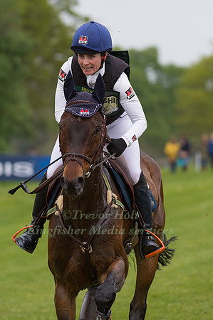 Alice Naber-Lozeman (NL) riding ACSI Harry Belafonte in the Cross Country phase of the 2017 Mitsubishi Motors  Badminton Horse Trialsa