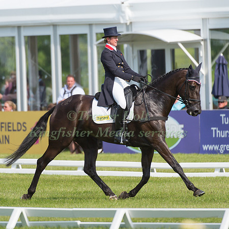 Nicola Wilson (GBR) riding Bulana