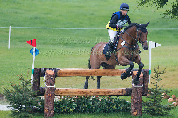 Louise Svensson Jahde (SWE) riding Viva