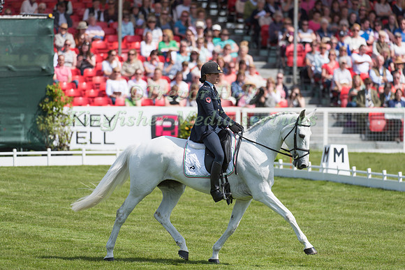 Vittoria Panizzon of Italy riding Borough Pennyz