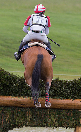 TOSHIYUKI  TANAKA (JPN) AND TALMA D ALLOU TAKING PART IN THE CROSS COUNTRY PHASE OF THE  CCI THREE STAR COMPETITION AT THE 2017 EQUI-TREK BRAMHAM INTERNATIONAL HORSE TRIALS