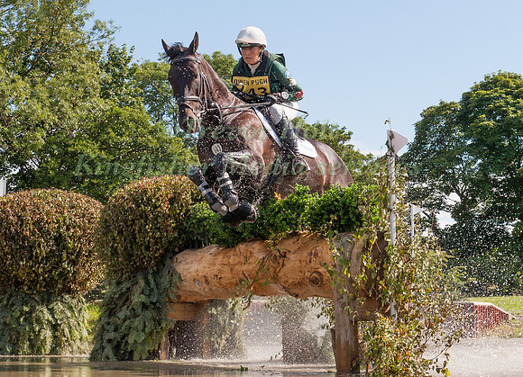Aoife   Clark (IRL) riding Vaguely North