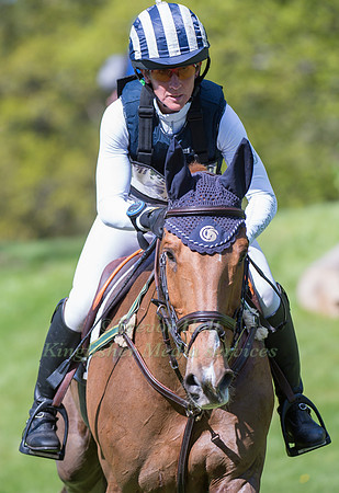Caroline Powell (NZL) riding Onwards and Upwards
