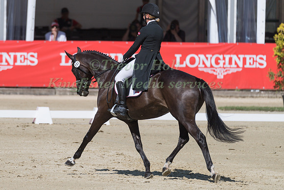 ELLEN KRISTINA HYNNE  (NOR) AND ROM TIKKA TAKING PART IN THE DRE