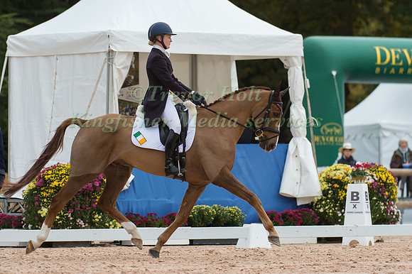 Clare Abbott of Ireland riding Euro Prince