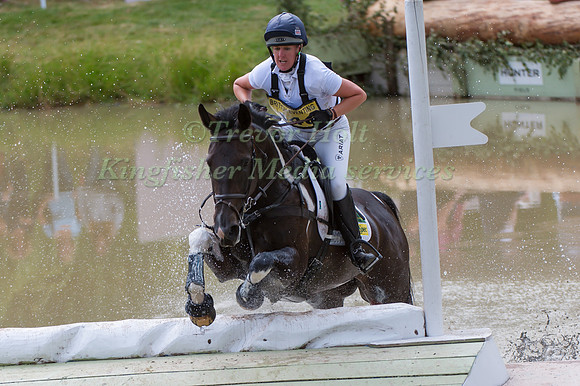 Nicola Wilson (GBR) riding Beltane Queen