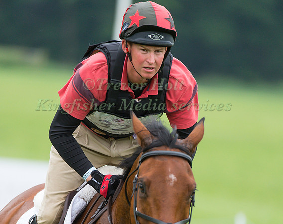 Matthew Heath (GBR) riding The Lion