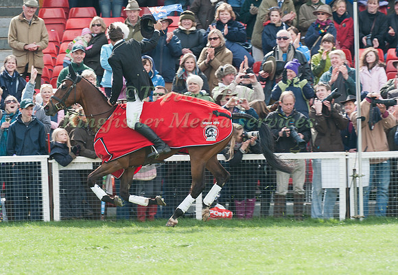 Paul Tapner on his Lap of Honour