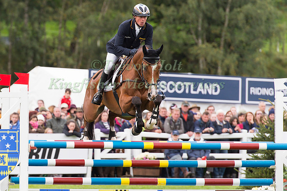 Peter Thomsen of Germany riding Horseware’s Barny