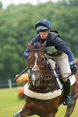 Flora Harris (GBR) riding Bayano
