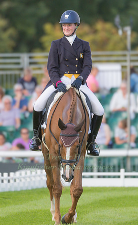 Clare  Abbott (IRL) and Euro Prince