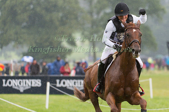 Michael Jung of Germany riding Fischer Takinou