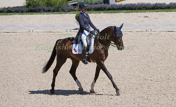LARA DE LIEDEKERKE (BEL) AND AVEROUGE DES QUATRE CHENES