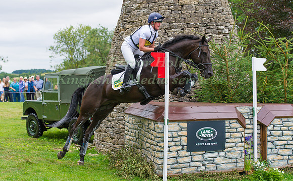 Nicola Wilson (GBR) riding Bulana