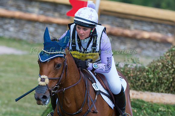 Gemma Tattersall (GBR) riding Santiago Bay