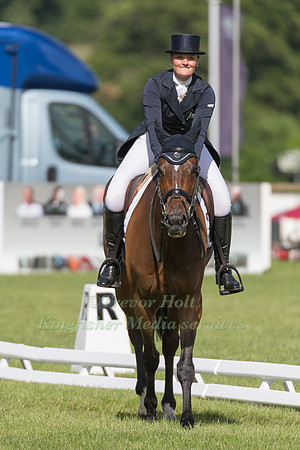 ELIZABETH  POWER (IRL) AND MIND ME TAKING PART IN THE DRESSAGE PHASE OF THE  CIC THREE STAR COMPETITION AT THE 2017 EQUI-TREK BRAMHAM INTERNATIONAL HORSE TRIALS