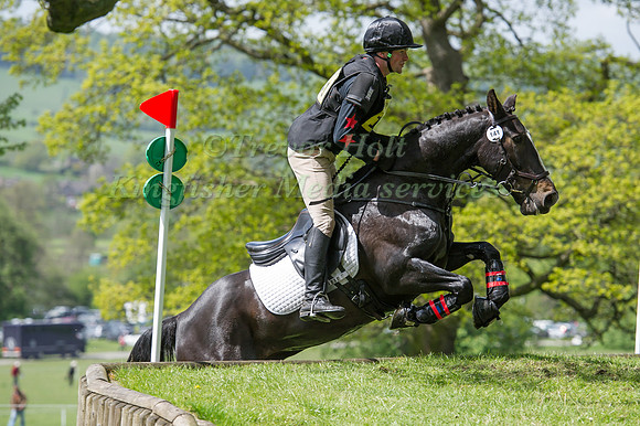 Jack Mantel riding  PRINCE III