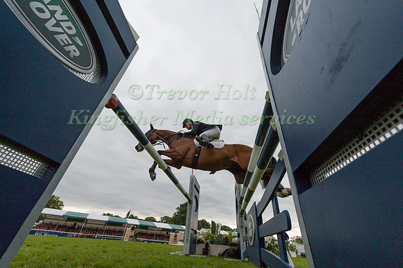Kristina Cook (GBR) and Calvino II