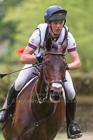 WILL FURLONG (GBR) RIDING LIVINGSTONE II TAKING PART IN THE CROSS COUNTRY PHASE OF THE CICO THREE STAR AT THE 2017 HOUGHTON INTERNATIONAL HORSE TRIALS