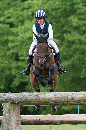 CAROLINE  POWELL (NZL) RIDING SPICE SENSATION COMPETING IN THE CROSS COUNTRY PHASE OF THE  INTERMEDIATE  COMPETITION AT THE  2017 ROCKINGHAM CASTLE INTERNATIONAL HORSE TRIAL.