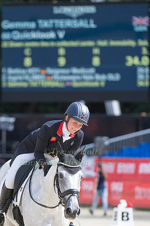 GEMMA TATTERSALL (GBR) AND  QUICKLOOK V