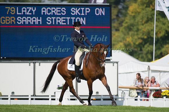 Sarah Stretton and Lazy Achres Skip On