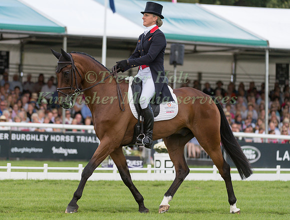 Kristina Cook (GBR) and Calvino II