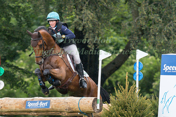 SELINA MILNES (GBR) AND IRON IV