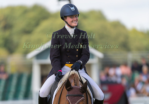Clare  Abbott (IRL) and Euro Prince