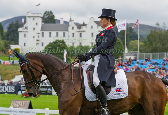Pippa Funnell of Great Britain riding Sandman 7