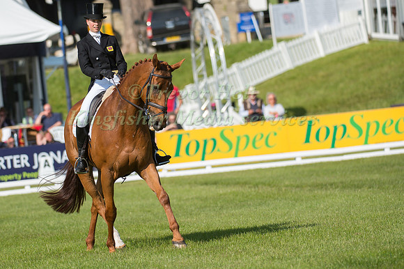 Sophie Beaty (GBR) riding Navigator