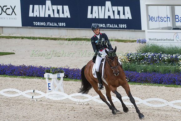 Ingrid Klimke (GER) and  Horseware Hale Bob