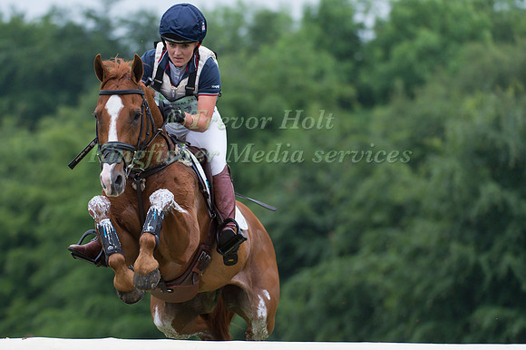 Holly Woodhead (GBR) riding DHI Lupison