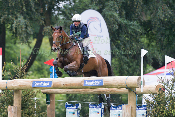 FLORA HARRIS (GBR) AND MONARTS MASTERPIECE TAKING PART IN THE CROSS COUNTRY PHASE OF THE  CIC THREE STAR COMPETITION AT THE 2017 EQUI-TREK BRAMHAM INTERNATIONAL HORSE TRIALS