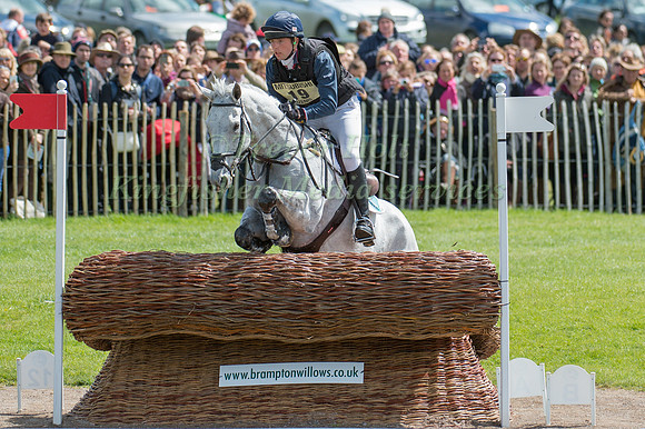 Harry Dzenis (GBR) riding Xam