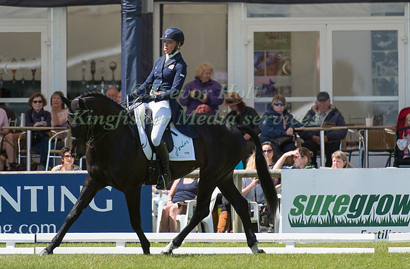 Emily King (GBR) riding Walitze F Vejgard