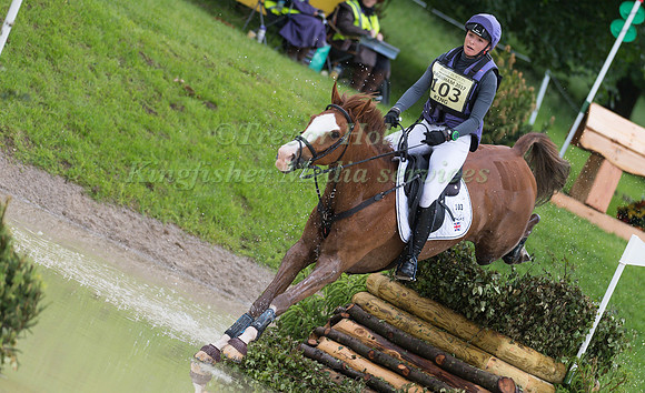 EMILY KING (GBR) AND DARGUN TAKING PART IN THE CROSS COUNTRY PHASE OF THE  UNDER 25s CCI THREE STAR COMPETITION AT THE 2017 EQUI-TREK BRAMHAM INTERNATIONAL HORSE TRIALS