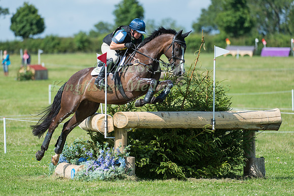 Lucinda Atkinson (GBR) riding Spring Revolution