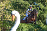 Caroline Powell (NZL) riding Flying Finish