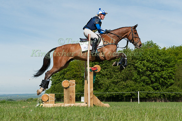 IMOGEN MURRAY  RIDING SHANNONDALE VINTAGE COMPETING IN THE CROSS COUNTRY PHASE OF THE  INTERMEDIATE  COMPETITION AT THE  2017 ROCKINGHAM CASTLE INTERNATIONAL HORSE TRIAL.
