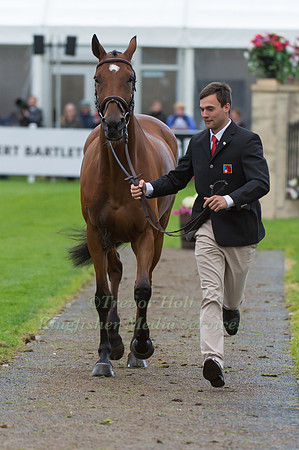 Ben Vogg of Switzerland with Bellaney Castle