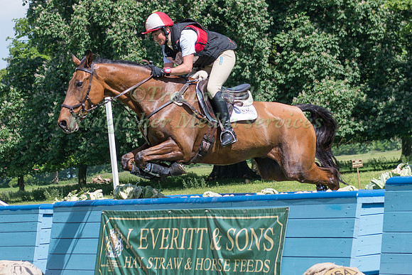 EMILY LOCHORE (GBR) RIDING HEXMALEYS HAYDAY  IN THE CROSS COUNTRY PHASE OF THE CCI TWO STAR AT THE 2017 HOUGHTON INTERNATIONAL HORSE TRIALS