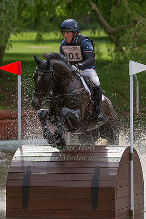 OLIVER TOWNEND (GBR) RIDING ARCTIC MOUSE TAKING PART IN THE CROSS COUNTRY PHASE OF THE CICO THREE STAR AT THE 2017 HOUGHTON INTERNATIONAL HORSE TRIALS