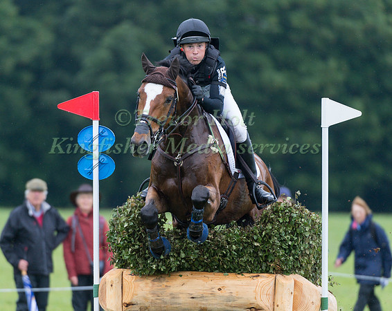 JAMES SOMMERVILLE (GBR) AND TALENT TAKING PART IN THE CROSS COUNTRY PHASE OF THE  CCI THREE STAR COMPETITION AT THE 2017 EQUI-TREK BRAMHAM INTERNATIONAL HORSE TRIALS