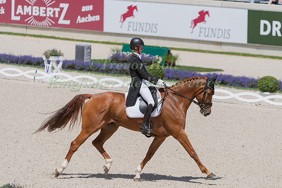 SANDRA AUFFARTH AND VIAMANT DU MATZ